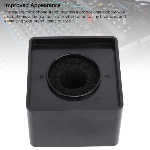 Pied de micro Cube ABS Éponge - Support carré 2