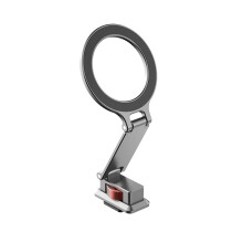 Flymile Magnetic Phone Clamp for  Phone Clip Holder Tripod Mount with 1/4inch Screw Cold Shoe A