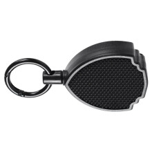 Portachiavi Retrattile con Design In Filo di Acciaio, Porta Badge con Moschettone Multiuso, Strumento Porta Badge con Clip Portachiavi Facile da