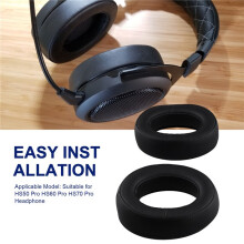 Coussins D'Oreille de Remplacement pour Casque HS50 Pro HS60 Pro HS70 Pro, Coussinets D'Oreille en Mousse Souple