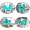 （Blue-L）Nail trimming restraint for pets with hammock design 5