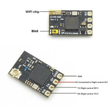 Odbiornik ELRS 2,4 GHz ExpressLRS Odbiornik CRSF z Anteną Typu T dla Części Dronów Przemierzających RC FPV