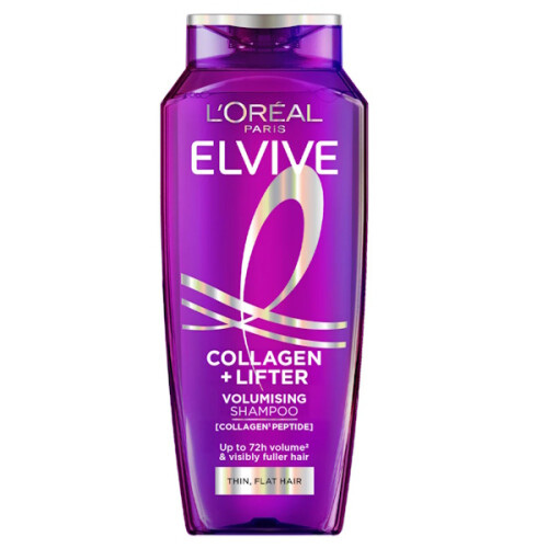 L’Oréal Paris L'Oreal Elvive Collagen + Lifter Shampoo 250ml (3 PACKS)