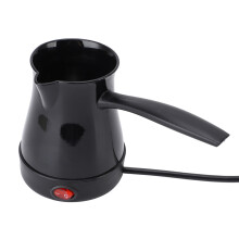 Electric Turkish Coffee Kettle 300ML Stainless Steel 600W EU Plug Yellow