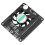 4X Argon Fan HAT for Raspberry Pi 4/ 3 Cooling Fan with Software Adjustable Speed / 40mm  Fan for Raspberry Pi4 4