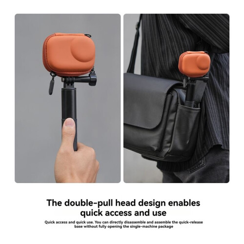 For  OSMO ACTION 6 Storage Bag Camera Accessories Storage Case Shockproof Portable Handbag Black 2