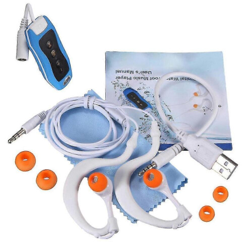 2026 Mp3 Player 8gb Κολύμβηση Υποβρύχιες Καταδύσεις Σπα + Ραδιόφωνο Fm Αδιάβροχα Ακουστ 2