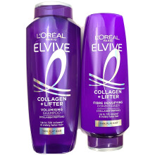 L'Oreal Elvive Collagen + Lifter Shampoo 400ml & Conditioner 300ml