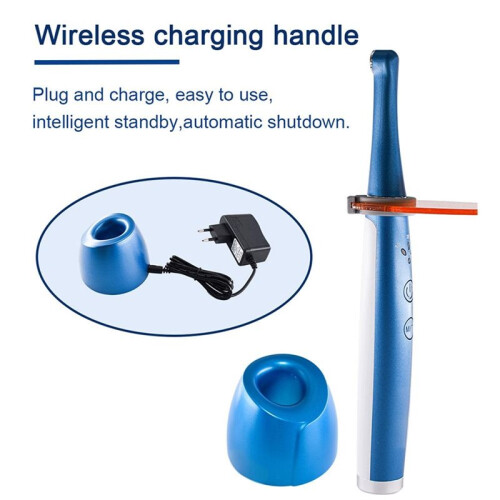 LED 2500mW/cm² Light Cure Multifunctional Curing  1Second Resin Light Curing Dentist Equipment Tools EU Plug 1