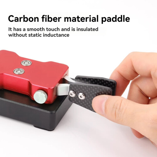 Double-Paddle Automatic CW Key 3.5mm Shortwave Radio Morse Code Key Telegraph Training Key