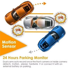 4k HD Bil DVR Dash Cam 1080P Videoinspelare 170 Vinkling Mörkerseende Bilinspelare Cykelinspelning Dash med 32GB Kort