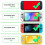 Magnetic Acrylic Protective Case for   2 Game Cards High-Transparency Dustproof Game Card Display Case 2