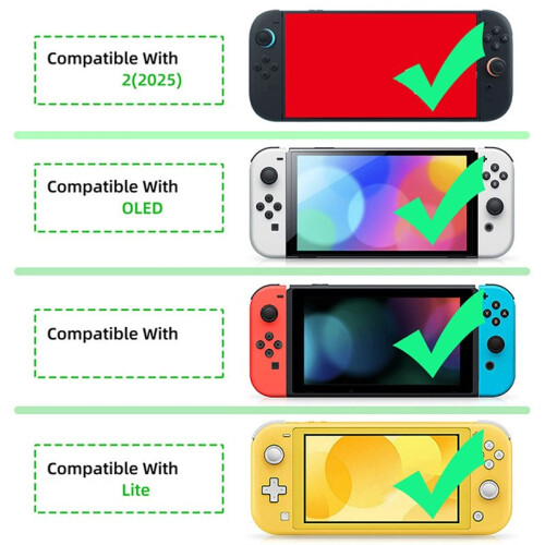 Magnetic Acrylic Protective Case for   2 Game Cards High-Transparency Dustproof Game Card Display Case 1