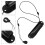 8Pcs Retractable Pen Holder Black Nylon Silicone Elastic Office Tether 11