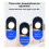 Light Therapy Lamp 10000 Lux Full Spectrum SAD Treatment Lamp Timer Settings Memory Function Happy Sunlight Lamp UK PLUG 8