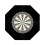 EVA Dart Board Backboard, 72.4cm Octagonal Wall Protector 7