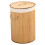 Bamboo Foldable Laundry Basket, Large Capacity 2