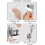 Adjustable Shower Bracket Rustproof Wall Mount with Height & Angle Control for Bathroom 2