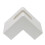 Witte plastic tissueboxhouder 1