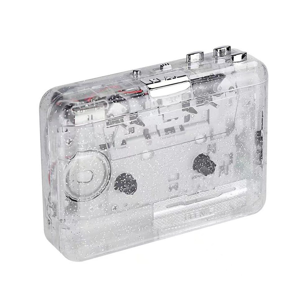 Cassette Player Full Transparent Shell Cassette To Mp3 Format Tape Player Plug And Audio Digital Player For Music 4711331986388