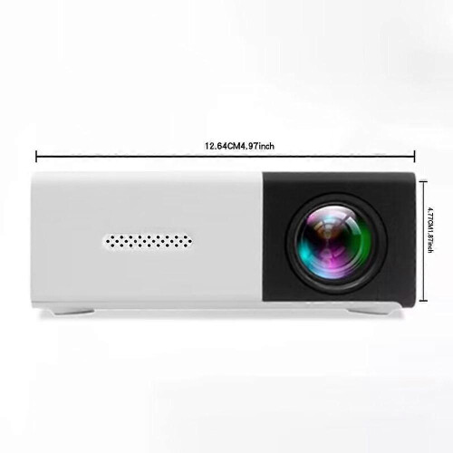Mini Projetor Portátil Automático HD para Cinema em Ambientes Internos e Externos 2