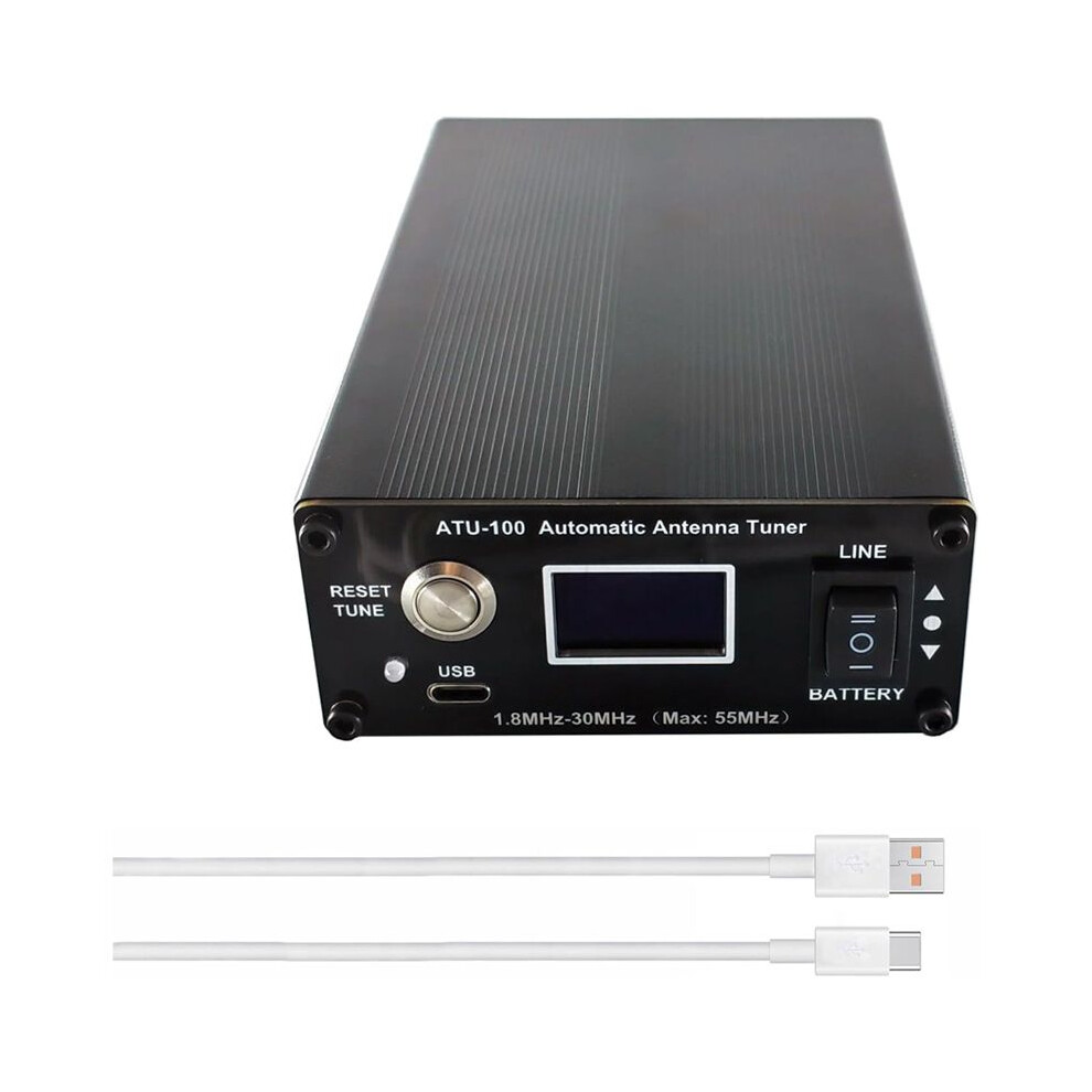 Atu-100 Antenna Tuner For Ham Radio 1.8-55Mhz Automatic Antenna Tuner By N7ddc 100W Open Source Shortwave With Battery 4711801867568