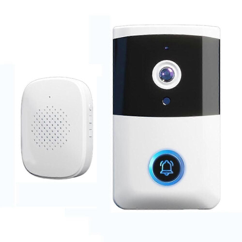 Trådlös smart dörrklocka - Dörrklocka med intercomfunktion 1