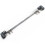 Double Kick Drum Pedal Drivaxel StåL Bas Drum Pedal Linkage Connector Arm , Silver 1