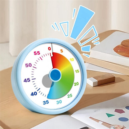 Kids Timer Visual Silent Learning Tool Digital Countdown Clock for School Classrooms Kitchens Bedroom Libraries Desk 2