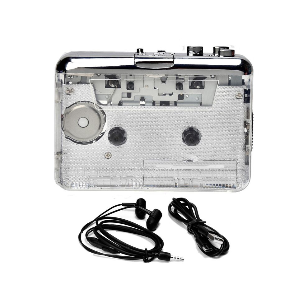 Usb Cassette Capture Radio Player Cassette To Mp3/Cd Type-C Walkman Audio Music Player Cassette Recorder 4712869976247