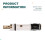 For Moen 1225 Brass Stem Single Handle Faucet Replacement Cartridge for Kitchen and Bathroom 5
