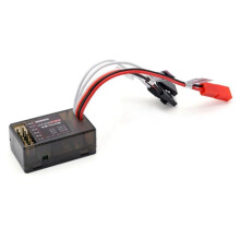 10A Brushed ESC 2S 3S 12V Dual Way Speed Controller Brems-LED-Steuerung für RC-Fahrzeug-Auto-Boot-Tank-Teile