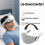 Adjustable Elite  Strap for Meta  Quest 2 VR Soft Silicone Support Comfortable Enhanced VR Accessories White 4