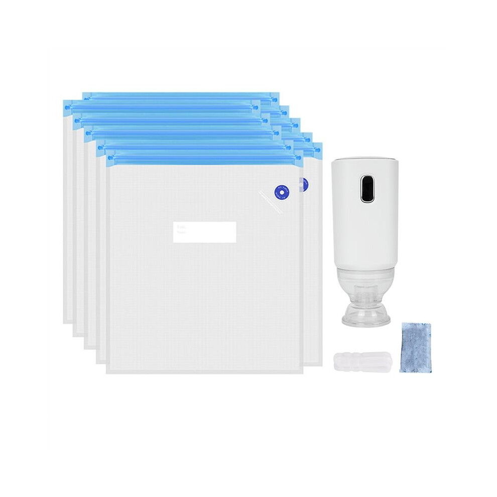 1Set Filament Storage Vacuum Bag Sealed Bags Electric Charge Pump For 3D Printer Filament Dryer(With Bag) 6032610481058