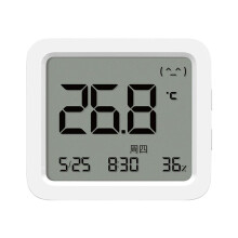 För Mijia Temperature Humidity Sensor 3 Electric Digital Temperature Fuktighetsmätare för Mi Home APP