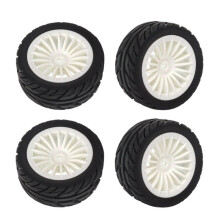 4 Pezzi Pneumatici in Gomma Ruota per Pneumatici per SG1603 SG1604 SG 1603 UDIRC UD1601 UD1602 UD1603 UD1604 1/16 Parti di Aggiornamento per Auto RC,2