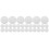 300Pcs Silver Aluminum Foil Cap Liners Easy Use Bottle Sealing Liners 5