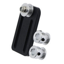 3D Printer Parts Upgrade Kits CR10 Dual Z Axis T8 Lead Screw Kits Bracket Aluminum Profile with Belt Pulley
