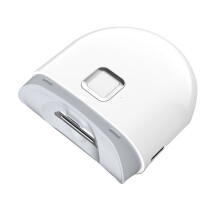 Cutter Coupe-Ongles éLectrique USB avec LumièRe LED Coupe-Ongles Automatique à 2 Vitesses pour BéBé Adulte  Outil de Manucure