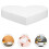 White Heart Foam Cake Dummy for Wedding Decor Practice Model 10