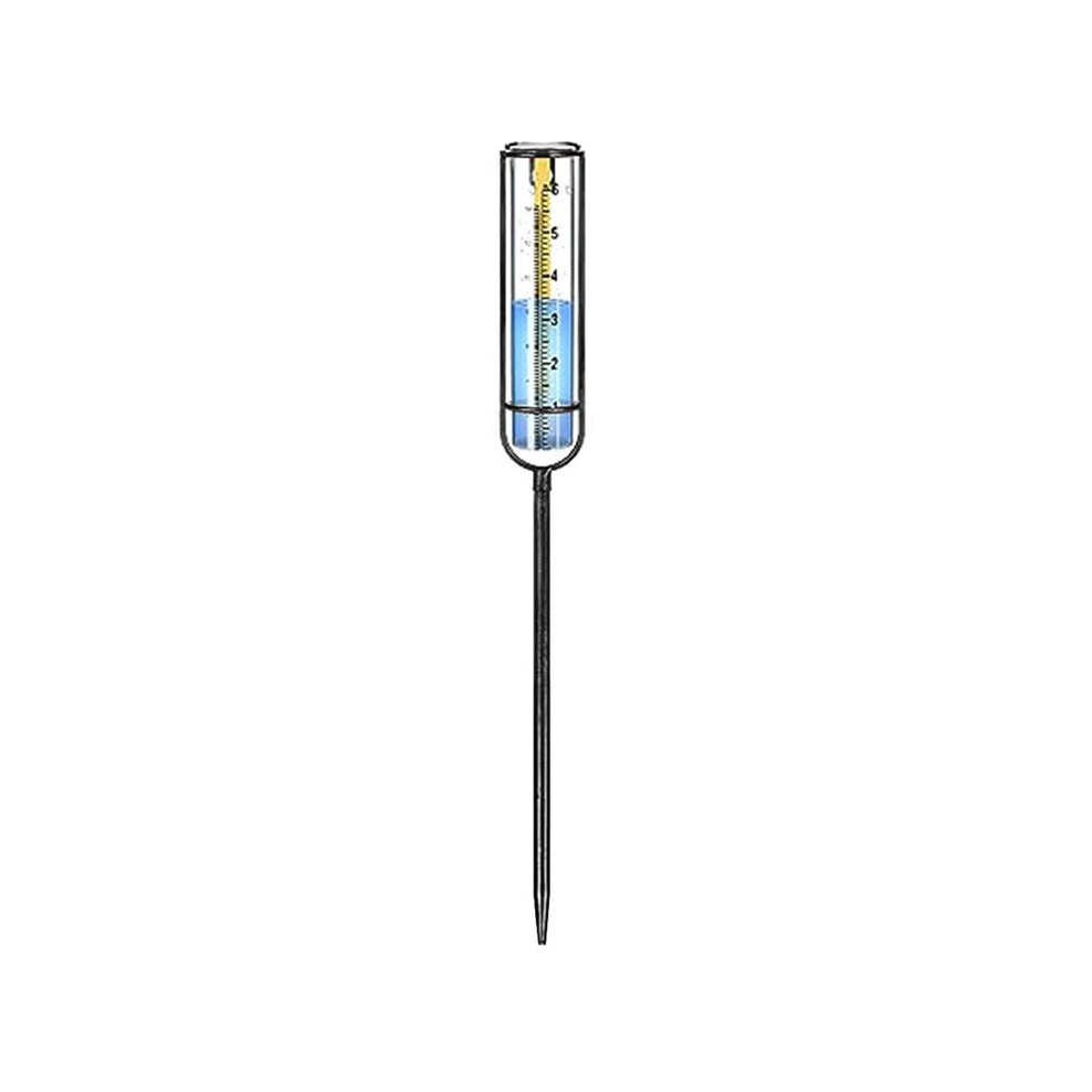 Rain Gauge 6Inch Glass Rain Gauge Rain Gauges For Yard With Stake Best Rated Rain Gauges For Yard With Stake () 4712206637558