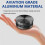 （Black)new bone conduction bluetooth speaker metal shell with suction cup black technology speaker 3