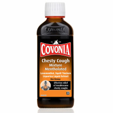 Covonia Chesty Cough Mixture mentholated 150ml effective relief of tro