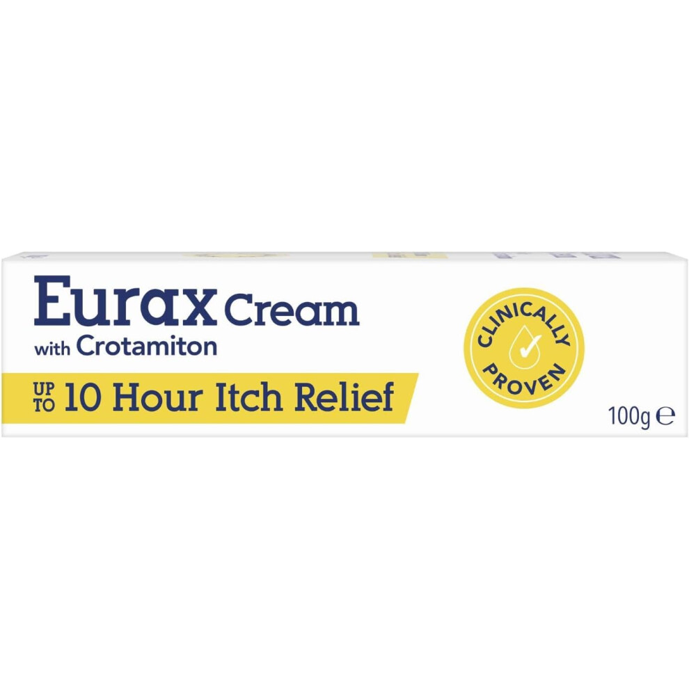 Eurax Cream Itch Relief Hydrating Relief From Itchy & Irritated Skin Alleviates
