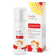 PoxClin CoolMousse Chickenpox Treatment for Children Relieve Symptoms and Itch of Chickenpox
