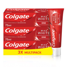 Colgate Max White One Toothpaste 3 X 75ml - Teeth Whitening Clinically
