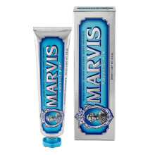 Marvis Aquatic Mint Toothpaste, 85 ml, Sensational Flavoured Toothpaste Helps Re