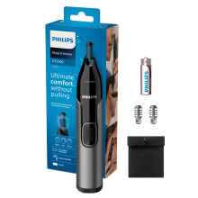 Philips NT3650/16 Nose Trimmer Window BOX, Grey, 1 Count ( Pack of 1)