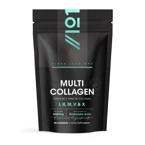 Multi Collagen 2400mg – Types I II III V & X –