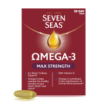 Seven Seas Omega|3 Fish Oil Max Strength with Omega 3 and Vitamin